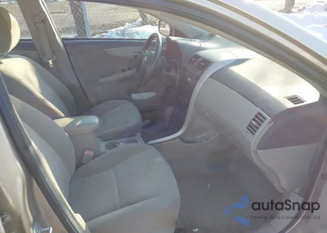 2009 Toyota Corolla Le из США, поврежденный, VIN 2T1BU40E99C050981